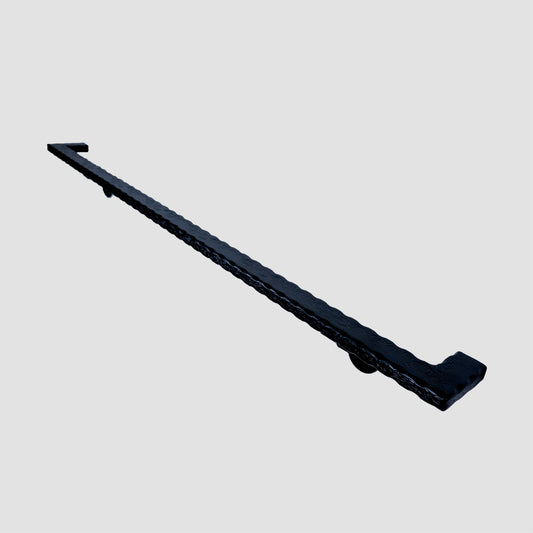 Modern Handrail for Steps - Durable Metal Stair Railings