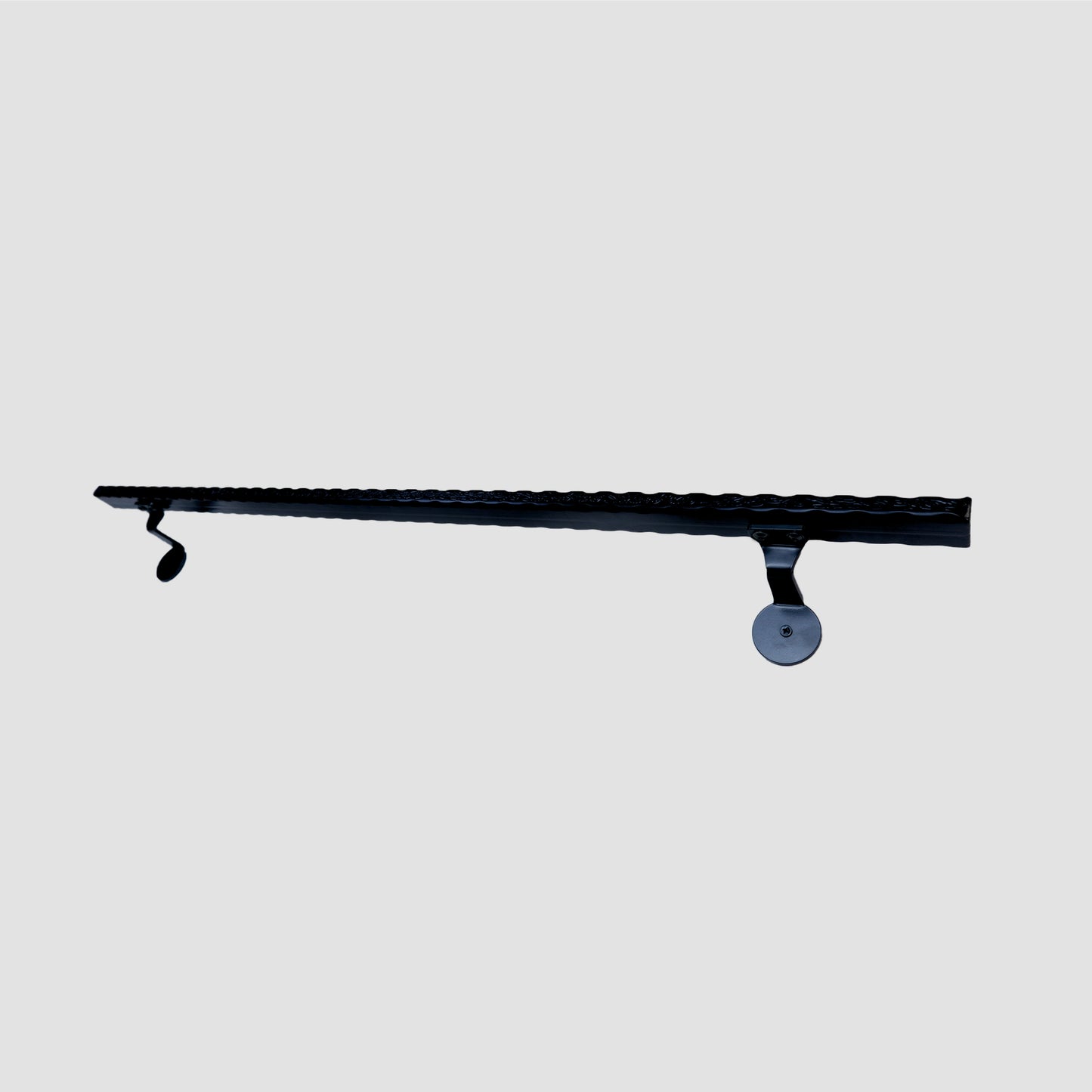 1,57''x0,78" modern railing grab bar, Heavy-Duty Metal Side Railings for Stairs – Secure and Stylish Safety Solutions