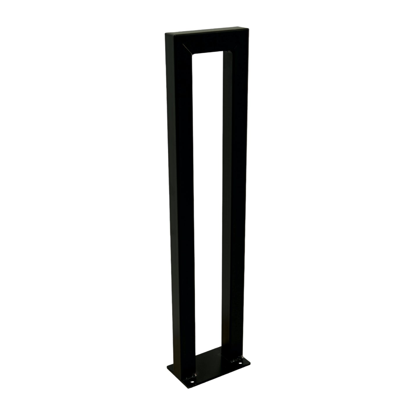 1-1/2"x 1-1/2" Treppengeländer, Modernes pulverbeschichtetes Metall-Treppengeländer für Innen- und Außentreppen