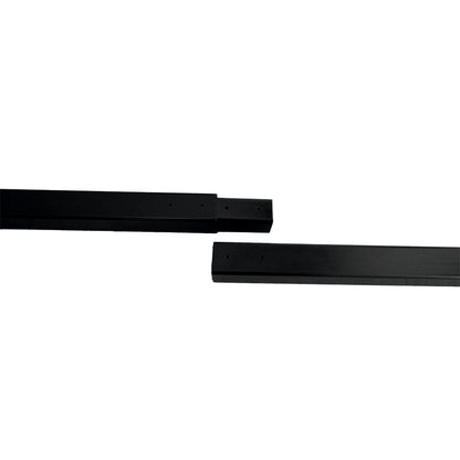 1,57''x0,78" modern industrial handrail, modern stair safety handle, wall mounted stair railing, oven painted iron stair railing for steps.