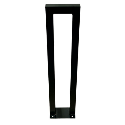 1-1/2"x 1-1/2" Treppengeländer, Modernes pulverbeschichtetes Metall-Treppengeländer für Innen- und Außentreppen