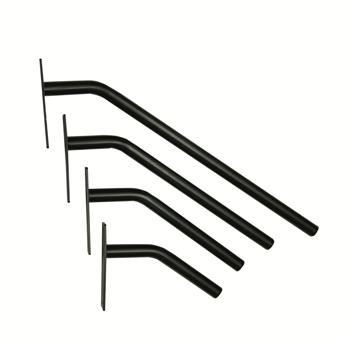 "Wall-Mounted Handrail for 2–3 Step Stairs – Type 1 to 4