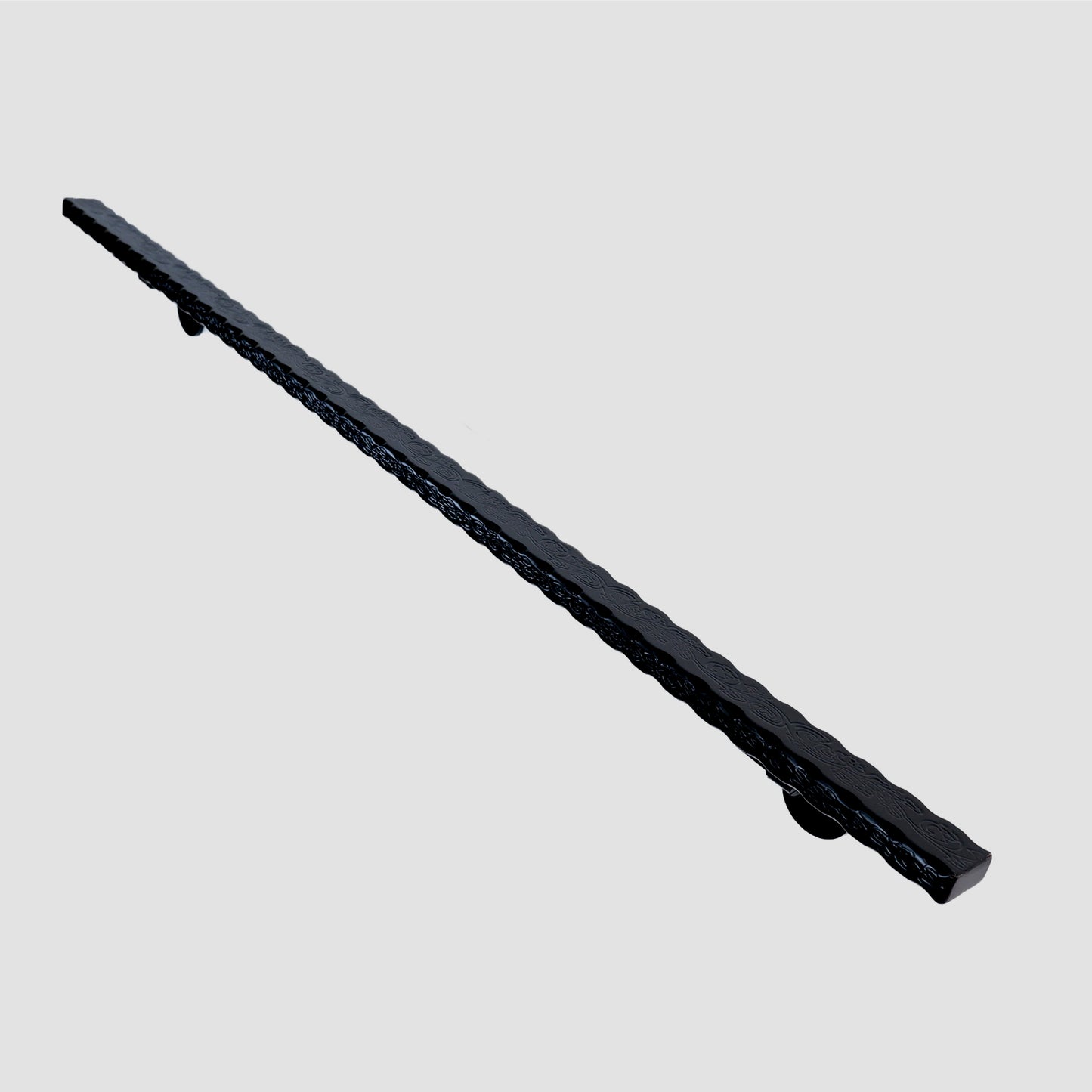 1,57''x0,78" modern railing grab bar, Heavy-Duty Metal Side Railings for Stairs – Secure and Stylish Safety Solutions