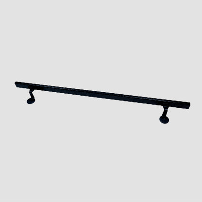 1,57''x0,78" modern railing grab bar, Heavy-Duty Metal Side Railings for Stairs – Secure and Stylish Safety Solutions