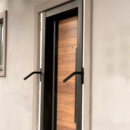 "Wall-Mounted Handrail for 2–3 Step Stairs – Type 1 to 4